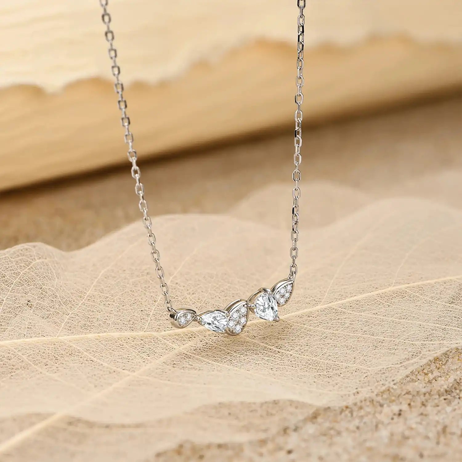 Eternal Glow Moissanite Pendant Necklace